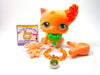 Littlest Pet Shop Rare Persian Cat #217 with accessories