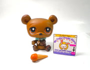 Littlest Pet Shop Around The World Brown Bear #395 with accessories My Cute Cheap Store