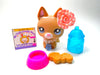 Littlest Pet Shop Rare Blind Bag German Shepard #2436 with cute accessories authentic My Cute Cheap Store