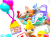Littlest Pet Shop Rare Short Hair Cat #1170 hamsters #1689 #1808 with cute accessories My Cute Cheap Store