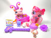 Littlest Pet Shop Walking Destiny Cat #1312 kitten #1481 with cute accessories authentic My Cute Cheap Store