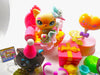 Littlest Pet Shop Messy Short Hair Cat #815 Tabby #816 and Variant with cute accessories My Cute Cheap Store