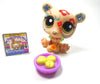 Littlest Pet Shop Rare Shimmer 'N Shine Polar Bear #2343 with cute accessories My Cute Cheap Store