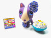 Littlest Pet Shop Rare Purple Bull Terrier #2448 with cute accessories authentic My Cute Cheap Store