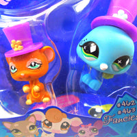 Littlest Pet Shop Peacock #463 and Mouse #462 New in Box