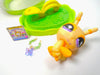 Littlest Pet Shop Rare Blind Bag Variant Yellow Firefly #2595 with cute accessories My Cute Cheap Store