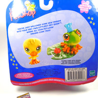Littlest Pet Shop Duck and Frog #50 #51 New in Box