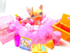 Littlest Pet Shop Short Hair Cat #886 hamster #1658 with cute accessories Authentic My Cute Cheap Store