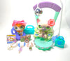 Littlest Pet Shop Short Hair Cat #125 Calico Kitten #1461 with cute accessories My Cute Cheap Store