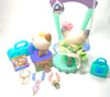 Littlest Pet Shop Short Hair Cat #125 Calico Kitten #1461 with cute accessories My Cute Cheap Store