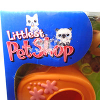 Littlest Pet Shop Portable Persian Cat#22 White and Scottie Dog #8 NIB