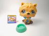 Littlest Pet Shop Chow Chow #1208 with accessories authentic My Cute Cheap Store