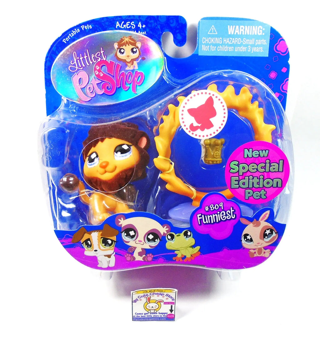 Littlest Pet Shop Special Edition Lion #809 NIB– My Cute Cheap Store