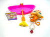 Littlest Pet Shop Rare Baby Monkey Pink Bow #811 with cute accessories My Cute Cheap Store