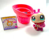 Littlest Pet Shop Rare Pink Ladybug #1909 with cute accessories My Cute Cheap Store