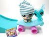 Littlest Pet Shop Baby Husky #1683 with accessories