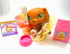 Littlest Pet Shop Brown Dachshund #139 with cute accessories authentic My Cute Cheap Store