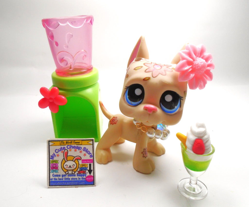 Littlest Pet Shop Deco Great Dane with accessories– My Cute Cheap Store