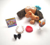 Littlest Pet Shop Basset Hound dog #2413 with accessories