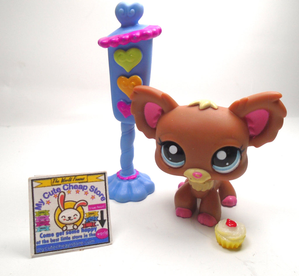 Littlest Pet Shop Chihuahua #1623 with accessories