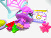 Littlest Pet Shop Rare Purple Pink Bat #1926 with cute accessories My Cute Cheap Store