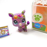 Littlest Pet Shop Glitter Rhino #2342 Open Box