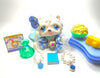 Littlest Pet Shop Rare Exclusive White Chow Chow #384 with cute accessories My Cute Cheap Store