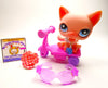 Littlest Pet Shop sitting cat #959 Authentic with accessories My Cute Cheap Store