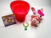 Littlest Pet Shop Pink Bunny Rabbit #1714 with cute accessories My Cute Cheap Store