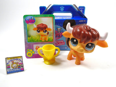 Littlest Pet Shop Gen 7 Blind Box Bull # 5 NIB My Cute Cheap Store