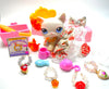 Littlest Pet Shop Short Hair Cat #64 with cute accessories authentic My Cute Cheap Store