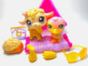 Littlest Pet Shop Pet Pairs Duck #1002 Sheep #1003 with cute accessories My Cute Cheap Store