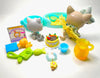 Littlest Pet Shop Short Hair Cat #468 Kitten #1301 with accessories authentic My Cute Cheap Store