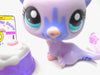 Littlest Pet Shop Rare Pink Purple Sea Otter #2509 & cute accessories authentic My Cute Cheap Store