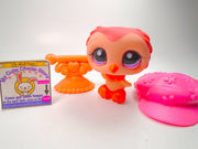 Littlest Pet Shop Orange Owl #1147 with cute accessories My Cute Cheap Store