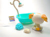 Littlest Pet Shop Golden Retriever dog #140 with accessories My Cute Cheap Store