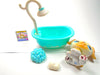 Littlest Pet Shop Golden Retriever dog #140 with accessories My Cute Cheap Store