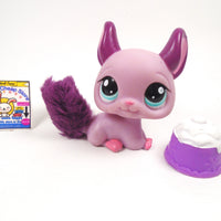 Littlest Pet Shop Purple Chinchilla fuzzy tail #2415
