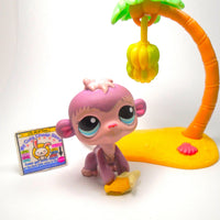 Littlest Pet Shop Rare Monkey #1644 with cute accessories My Cute Cheap Store
