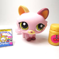 Littlest Pet Shop Crouching cat #1489 with accessory