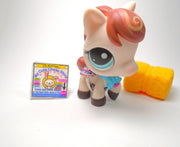 Littlest Pet Shop Playfully Plaid Blythe Horse #1616 cute accessories My Cute Cheap Store