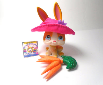 Littlest Pet Shop Bunny #75 with accessories