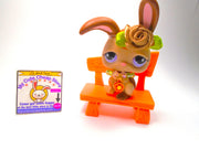 Littlest Pet Shop Advent Calendar Brown Bunny #1089 with cute accessories - My Cute Cheap Store