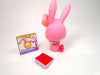 Littlest Pet Shop Pink Bunny Rabbit #500 with cute accessories - My Cute Cheap Store