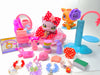 Littlest Pet Shop Rare Purple Sitting Cat #1994 Kitten #2414 & cute accessories - My Cute Cheap Store