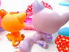 Littlest Pet Shop Rare Purple Sitting Cat #1994 Kitten #2414 & cute accessories - My Cute Cheap Store