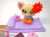Littlest Pet Shop Cream Chihuahua #1199 with cute accessories - My Cute Cheap Store