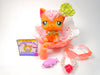 Littlest Pet Shop Orange Angora Cat #511 with cute accessories - My Cute Cheap Store
