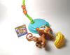Littlest Pet Shop Postcard Monkey #946 with accessories