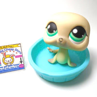 Littlest Pet Shop Seal #342 with a tub